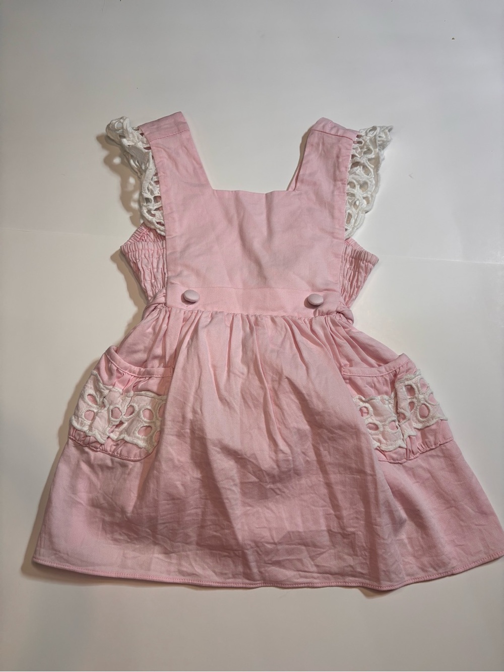 Darling Mae Cotton Dress with Ruffle Details